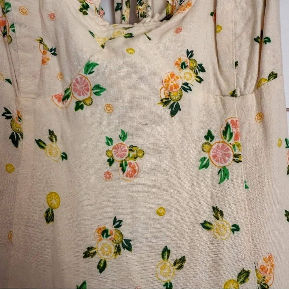 Free People Like a Lady Printed Minidress